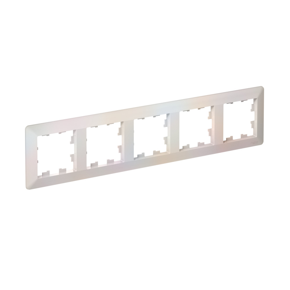 Systeme Electric AtlasDesign Air Жемчуг/дымчатый белый Рамка 5-ая