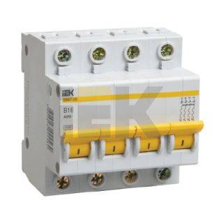 MVA20-4-040-C ИЭК (IEK) Автоматический выключатель ВА 47-29 4Р 40А 4,5кА х-ка С