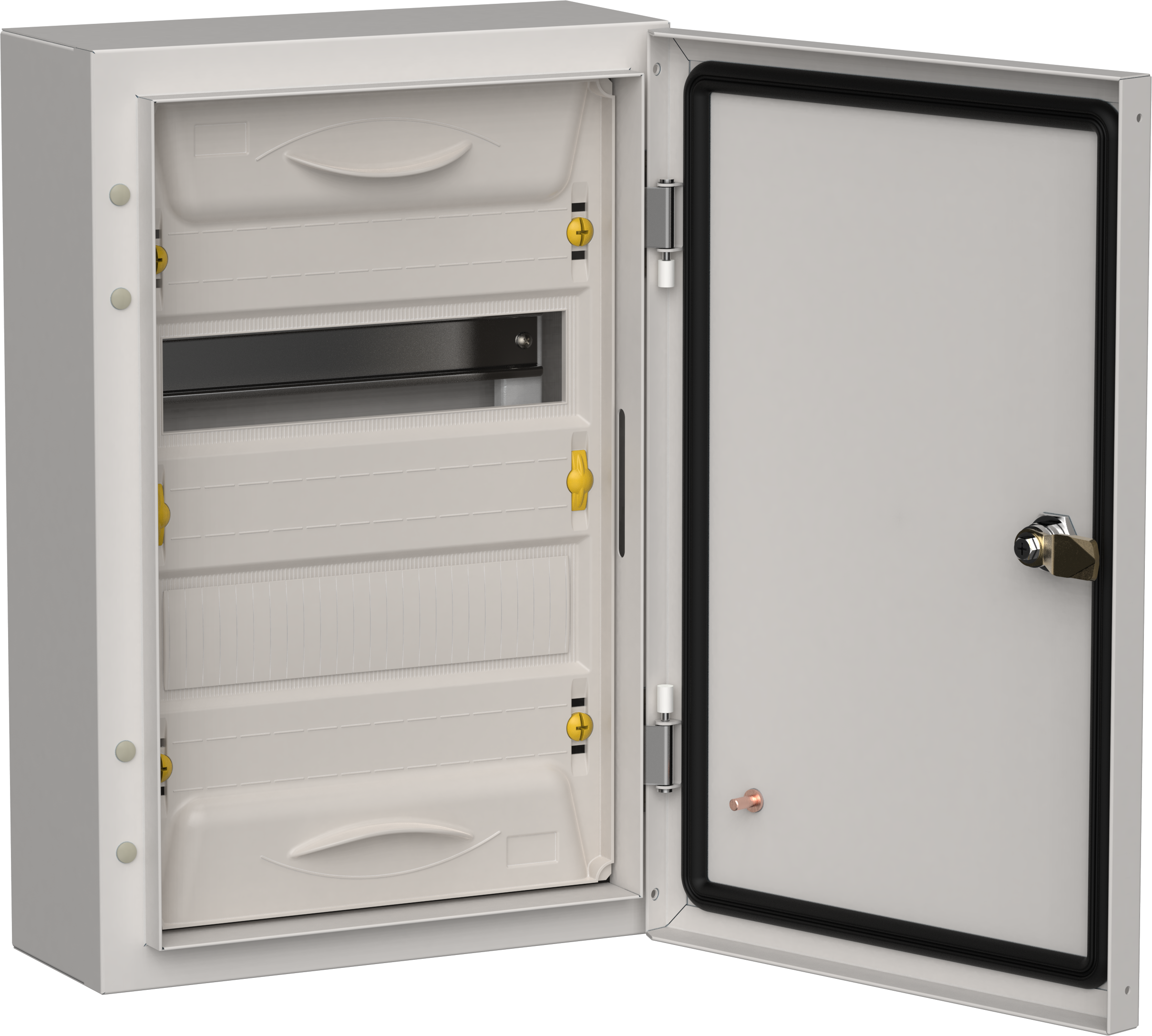 IEK TITAN 5 Корпус мет. ЩРн-24 (1х24) 460х310х140 IP54 сер