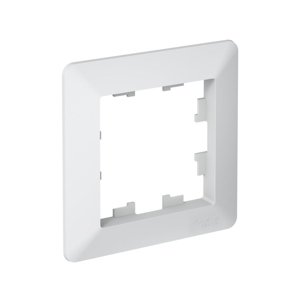 Systeme Electric AtlasDesign Air Лотос/дымчатый белый Рамка 1-ая