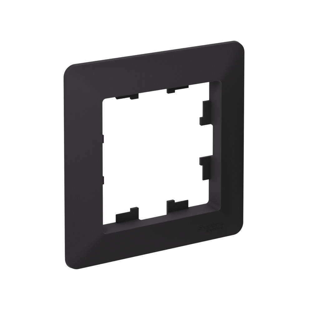 Systeme Electric AtlasDesign Air Карбон/дымчатый черный Рамка 1-ая