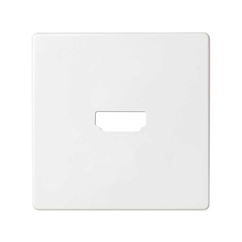 Накладка для розетки HDMI белого цвета S82
