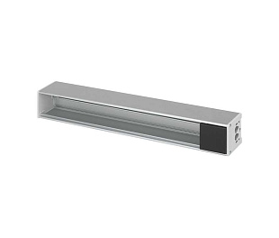Офиблок Compact из алюминия на 7 механизмов цвета графит K45 Connect