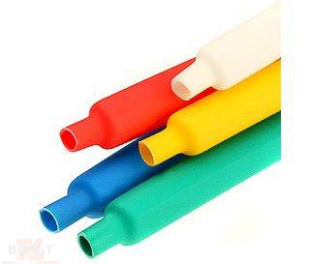 Термоусаживаемая трубка ТУТнг-12 / 6 зеленая (КВТ)