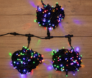 Гирлянда LED ClipLight 24V, контроллер (с динамикой), 3 нити по 20 метров, МУЛЬТИ NEON-NIGHT (323-309)