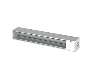 Офиблок Compact из алюминия на 7 механизмов белого цвета K45 Connect