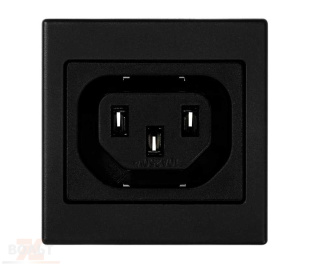 Розетка IEC320 "мама" цвета графит K45 Connect