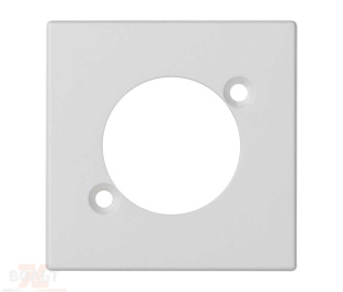 Вставка для установки разъема XLR белого цвета K45 Connect