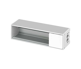 Офиблок Compact из алюминия на 3 механизма белого цвета K45 Connect
