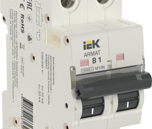 ARMAT Автоматический выключатель M10N 2P B 1А IEK
