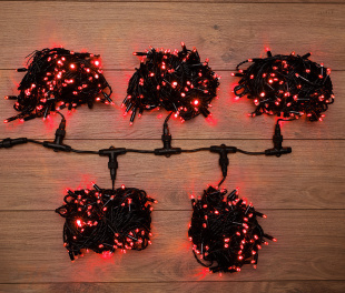 Гирлянда LED ClipLight 24V, 5 нитей по 20 метров, КРАСНЫЙ NEON-NIGHT (323-502)