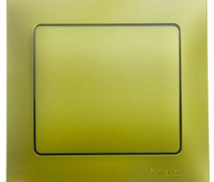 GLOSSA 1-клавишный ВЫКЛЮЧАТЕЛЬ,сх.1,10AX, в сборе, ФИСТАШКОВЫЙ