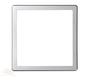 Адаптер для установки механизмов S27 цвета холодный алюминий S82 Detail